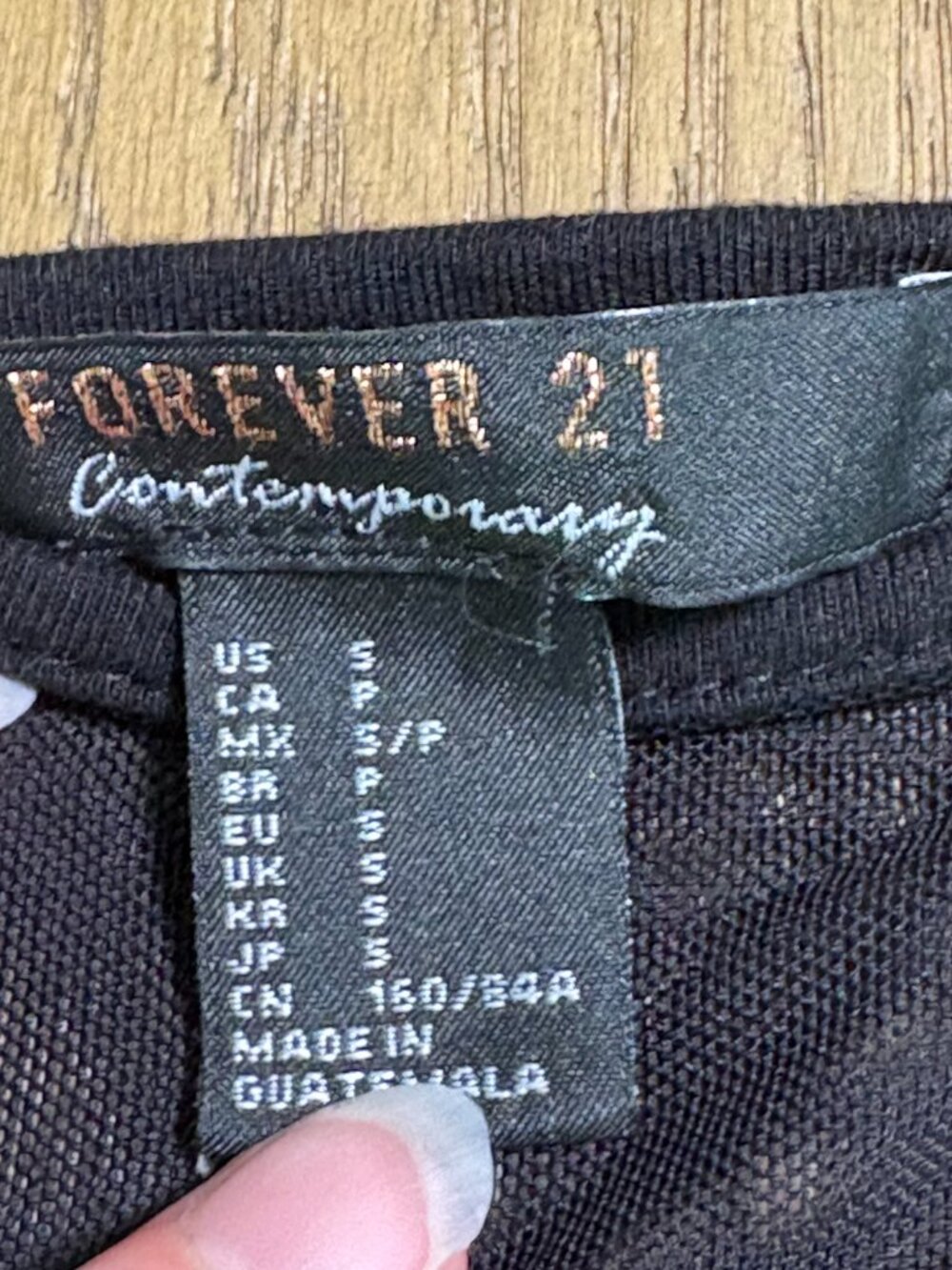 Forever 21 Mesh V Long Sleeve Bodysuit - Picture 3 of 7